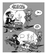 Gitarren Cartoon - 4